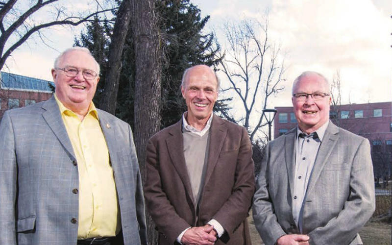 Gary Peterson, Barry Rooke, and Steve Allan