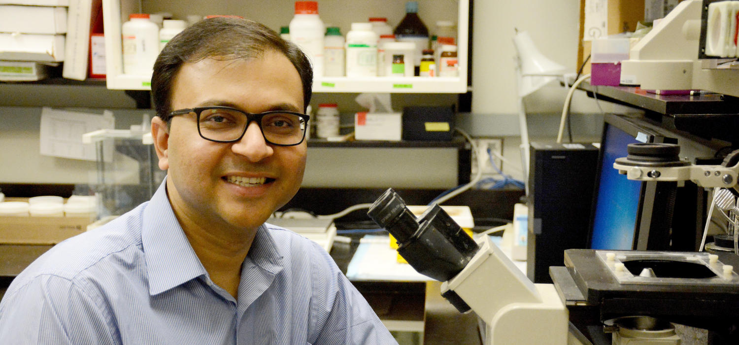 UCalgary researcher Dr. Vaibhav Patel 