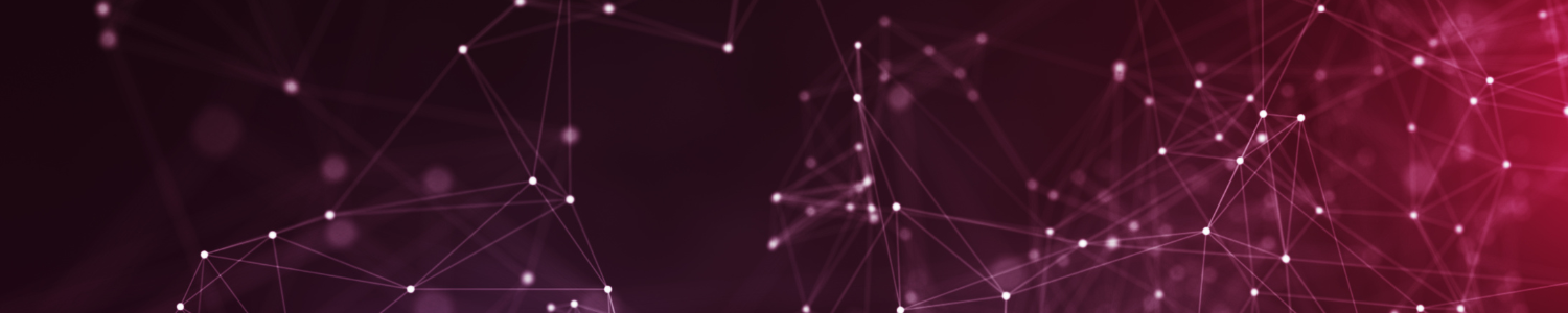 pink and purple background with star-like data points