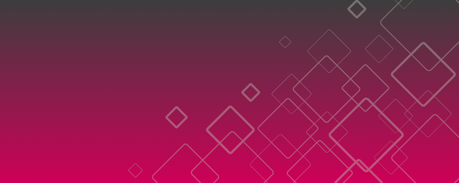 large pink banner