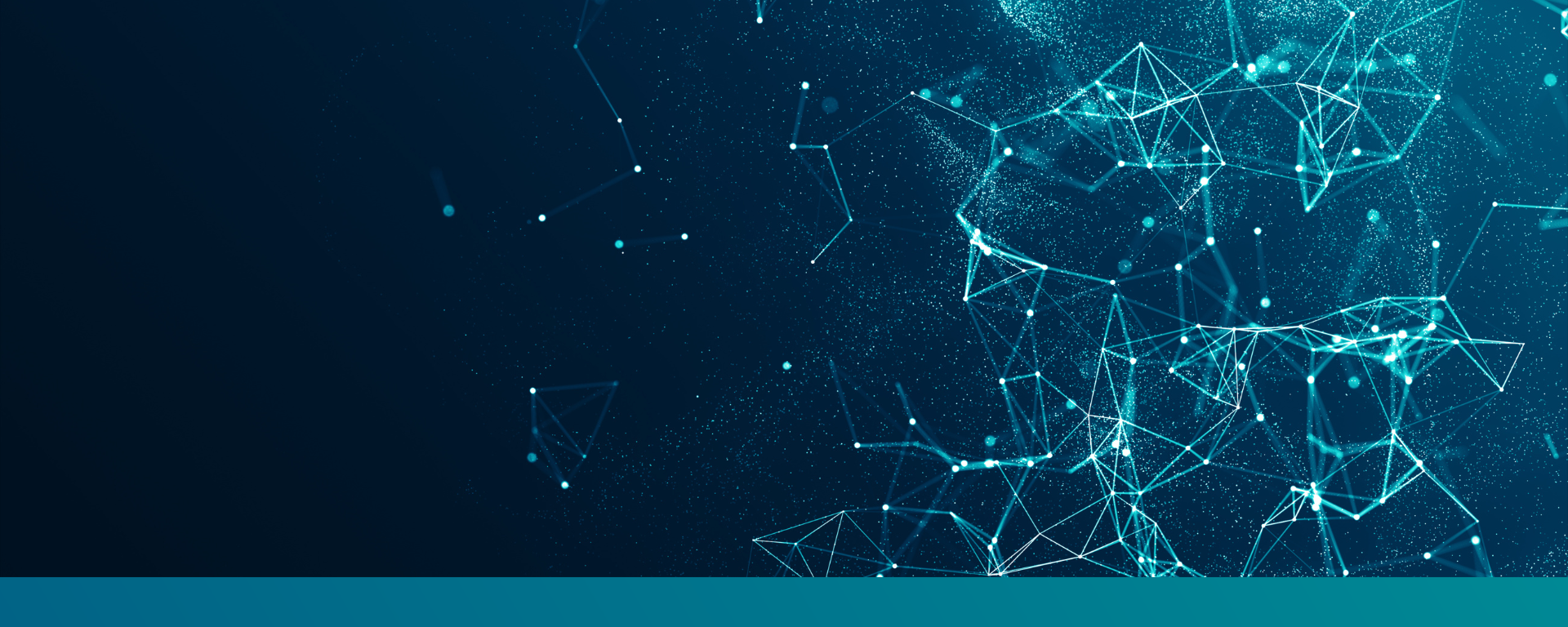 Dark blue background with lighter blue data points