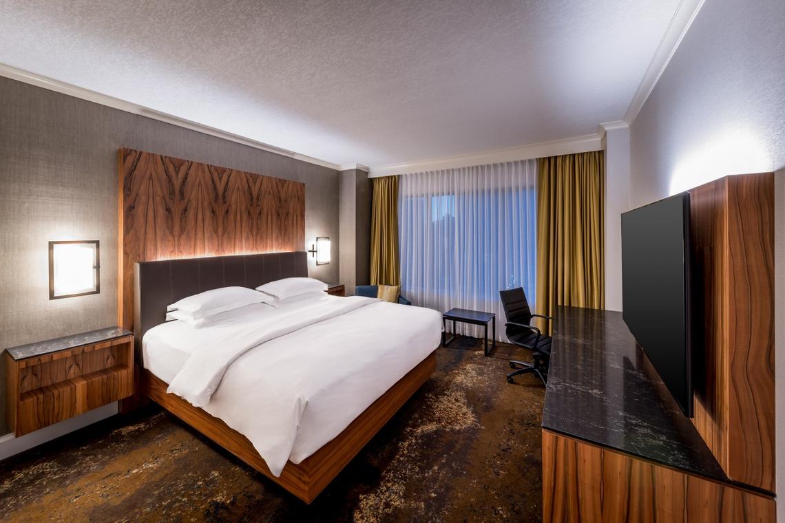 Hyatt hotel room