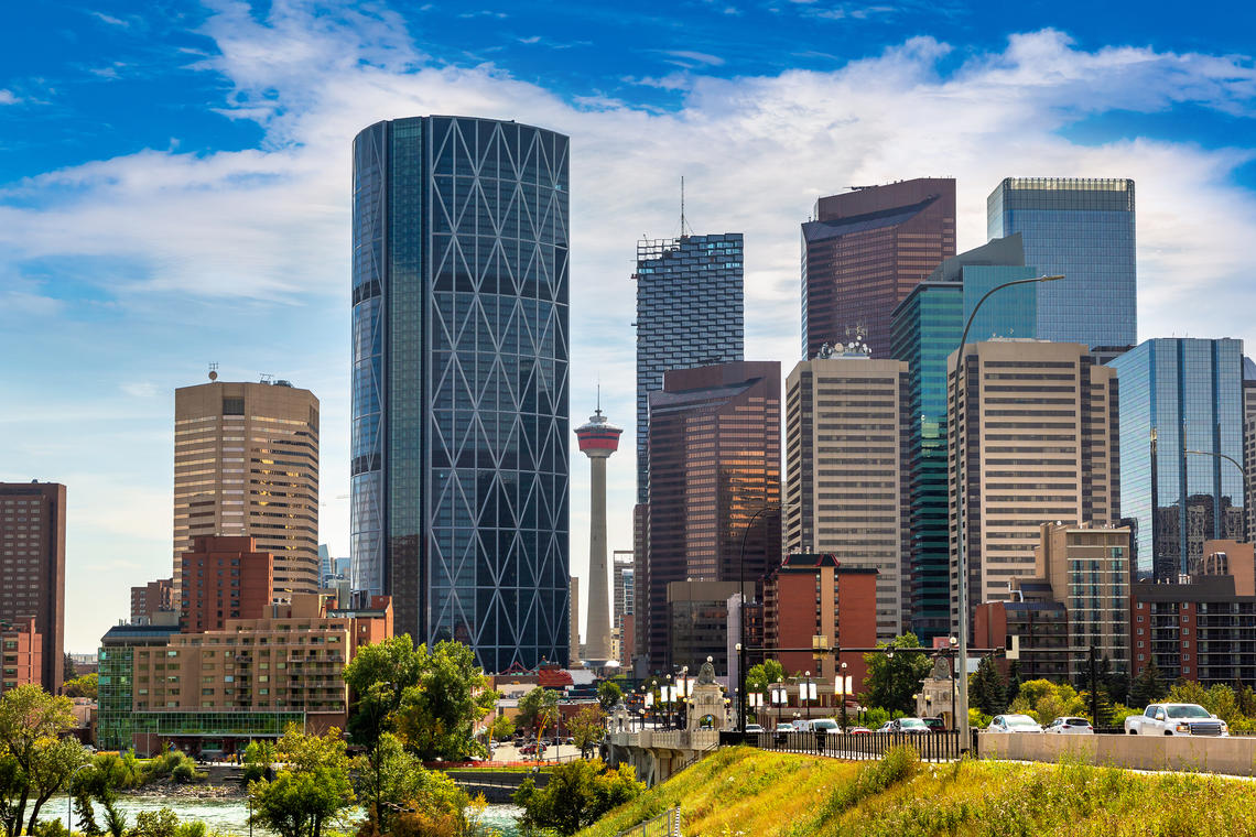 City of Calgary skyline