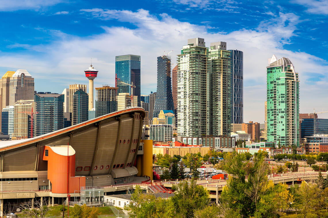 Calgary city scape