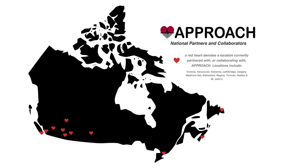 APPROACH Research Partner Map