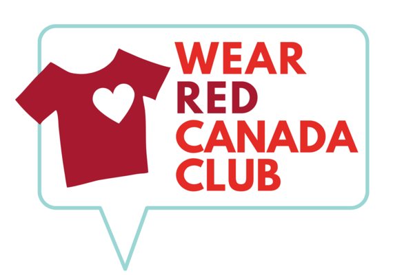 Wear Red Canada Club logo